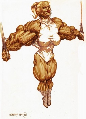 muscular women cover