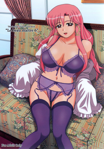 (C76) [G-SCAN CORP. (Satou Chagashi)] Le beau maitre 6 (Zero no Tsukaima) cover
