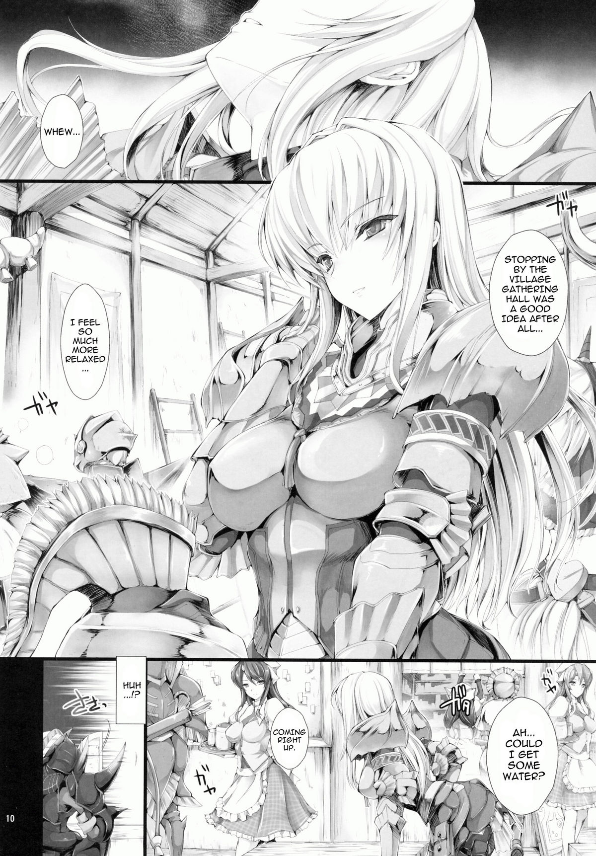 Monhan no Erohon 9 page 10 full