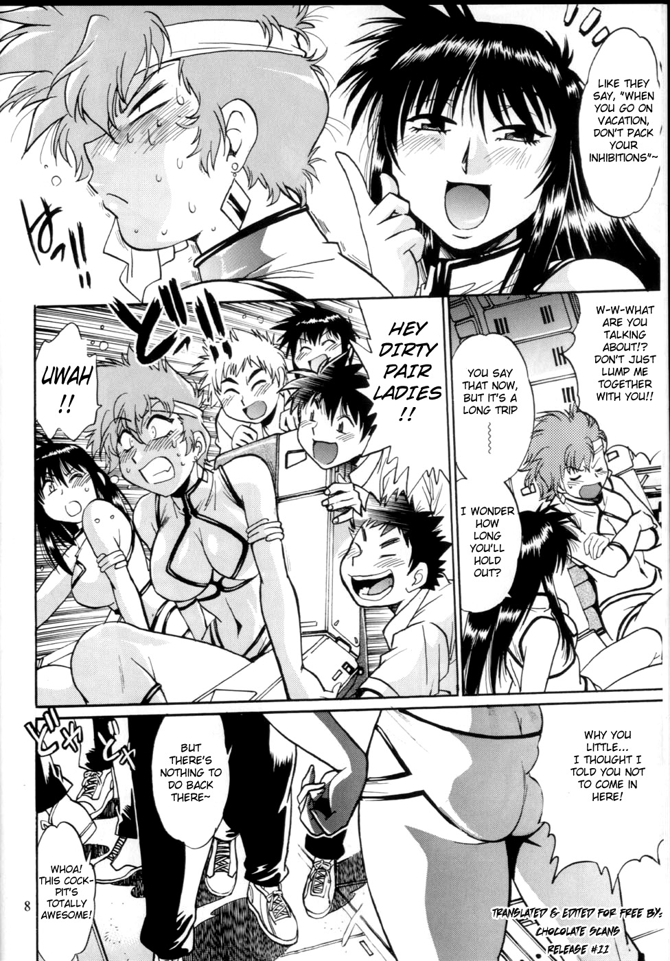 IMASARA Dirty Pair 2010 | Blast From the Past: Dirty Pair 2010 page 7 full