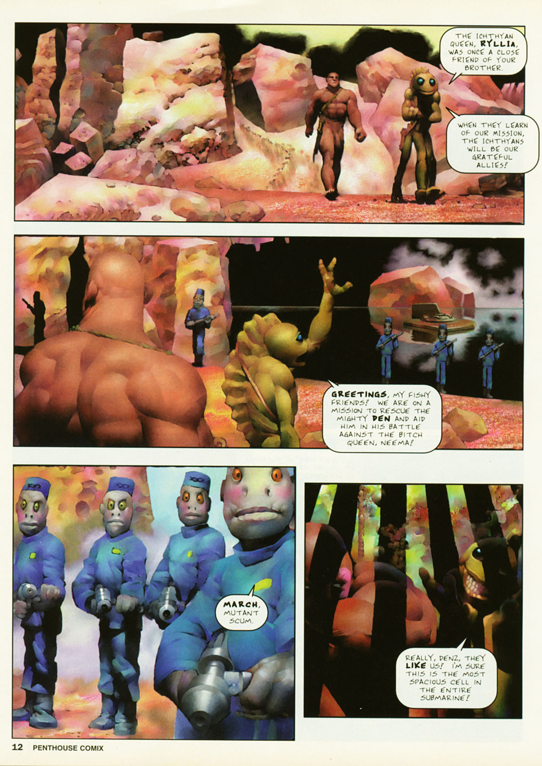 Penthouse Comix 17 page 12 full