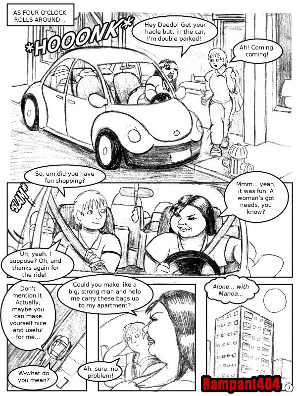 Tales of Schlock #5 : Coffee, Tea, Or Me? page 9 full