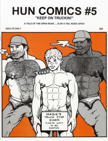 [The Hun] #5 Keep On Truckin cover