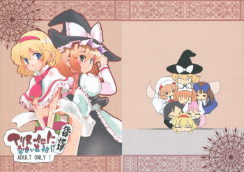 (C76) [Sanzoku no Uta (Takara Akihito)] Alice no Kuse ni Namaiki da!? Gojitsu Etsutan (Touhou Project) cover