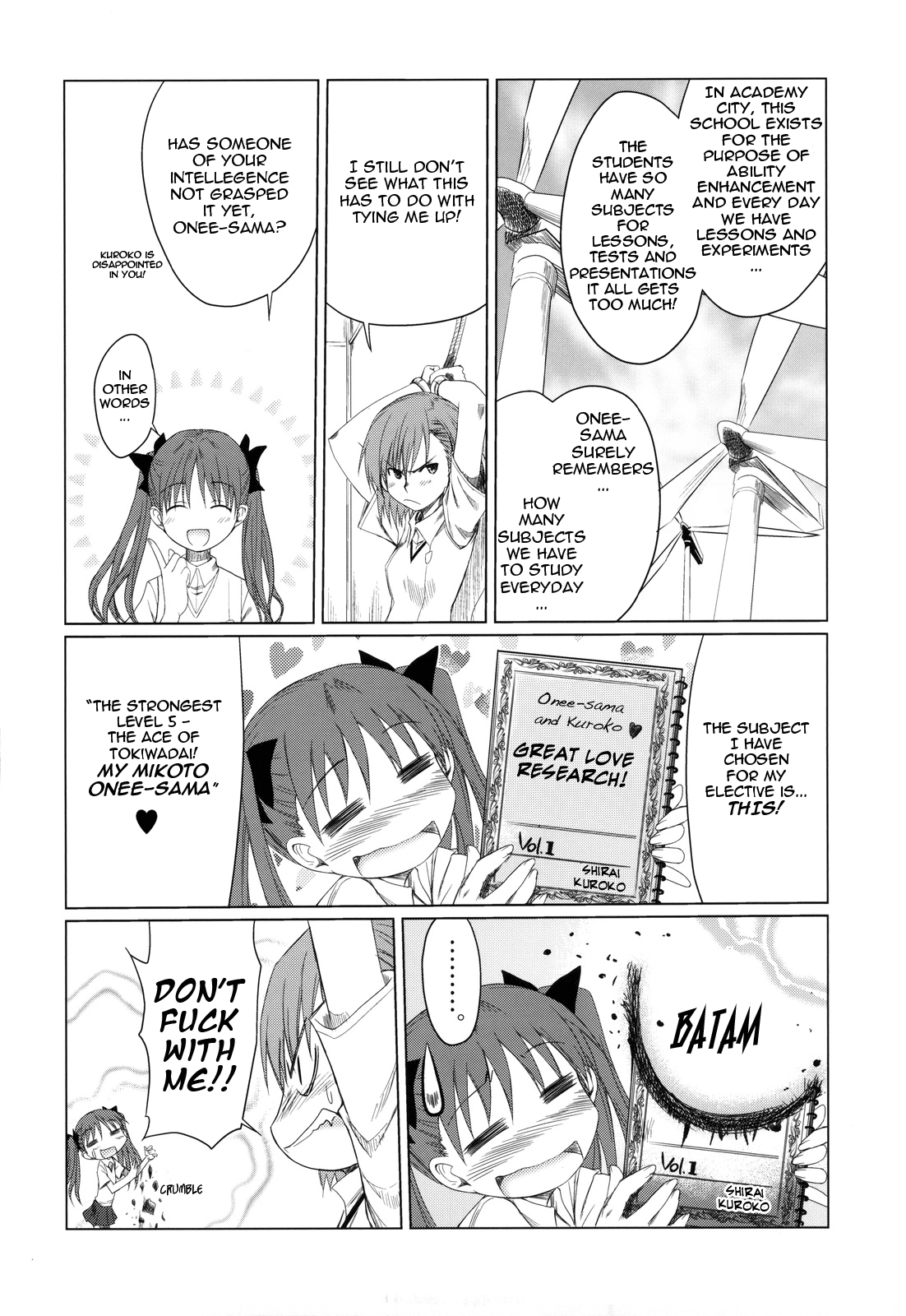 Toaru Hinnyuu no Naichichi Hon | A certain flat-chested Railgun book page 6 full