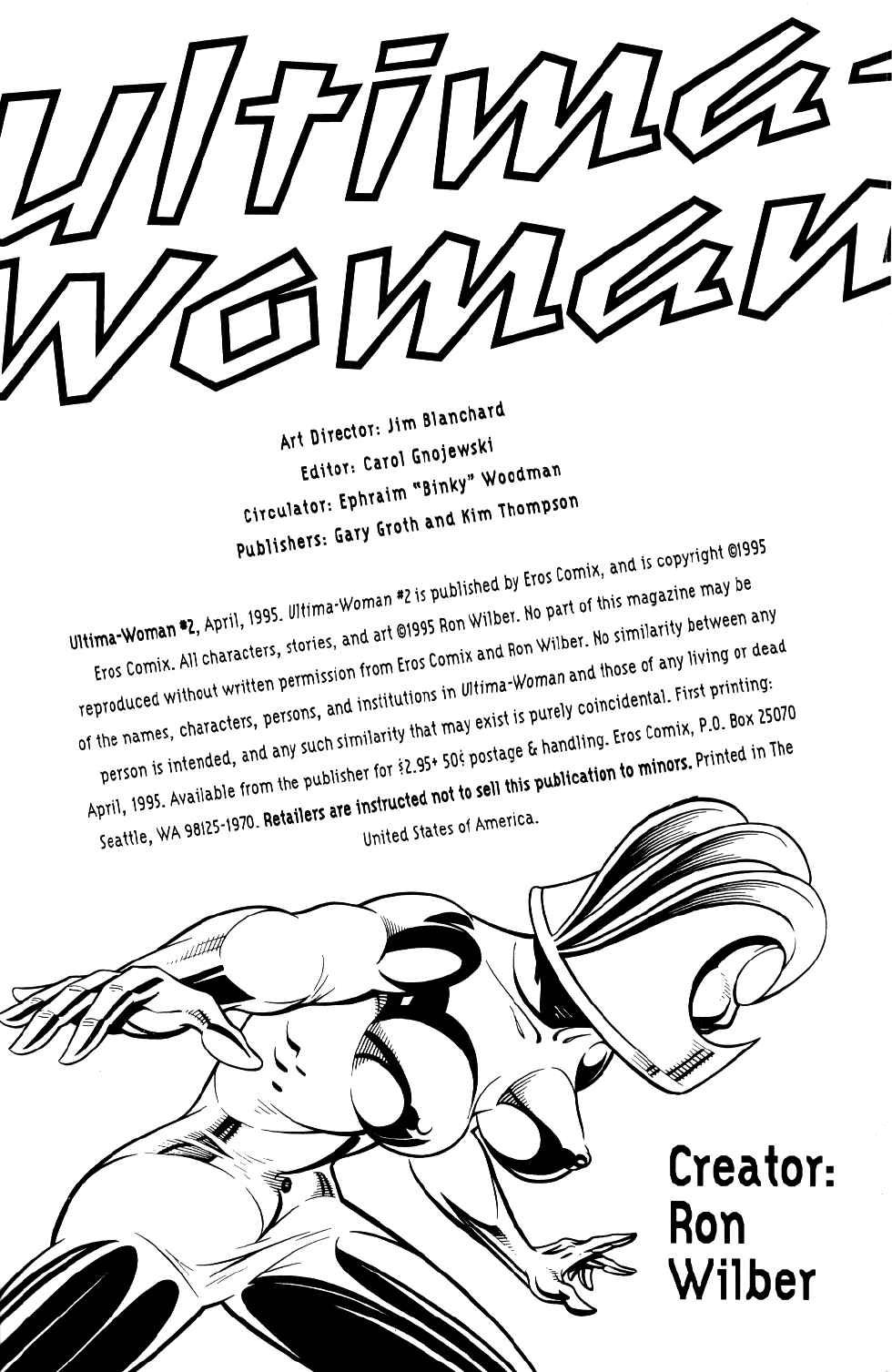 Ultima-Woman #2 page 2 full