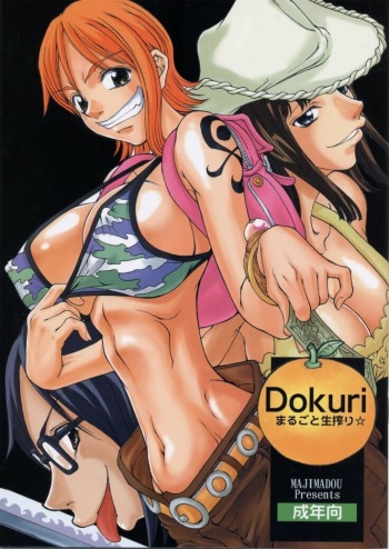 (C63) [Majimadou (Matou)] Dokuri Marugoto namashibori☆ (One Piece) [Colorized] cover