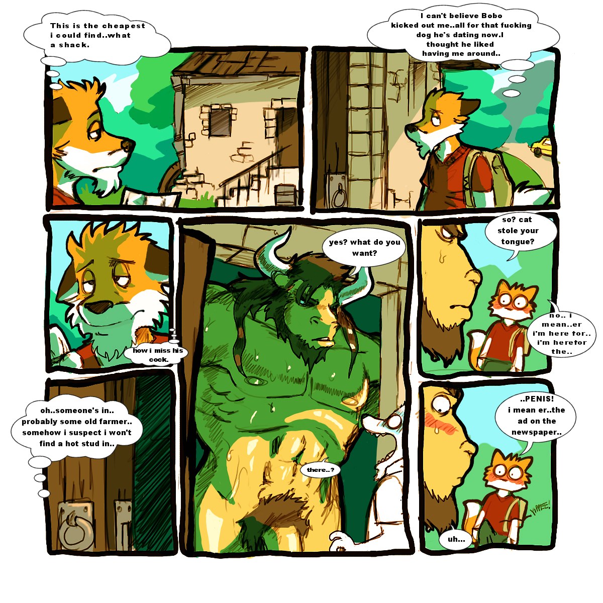 Blazing Cheeks page 1 full