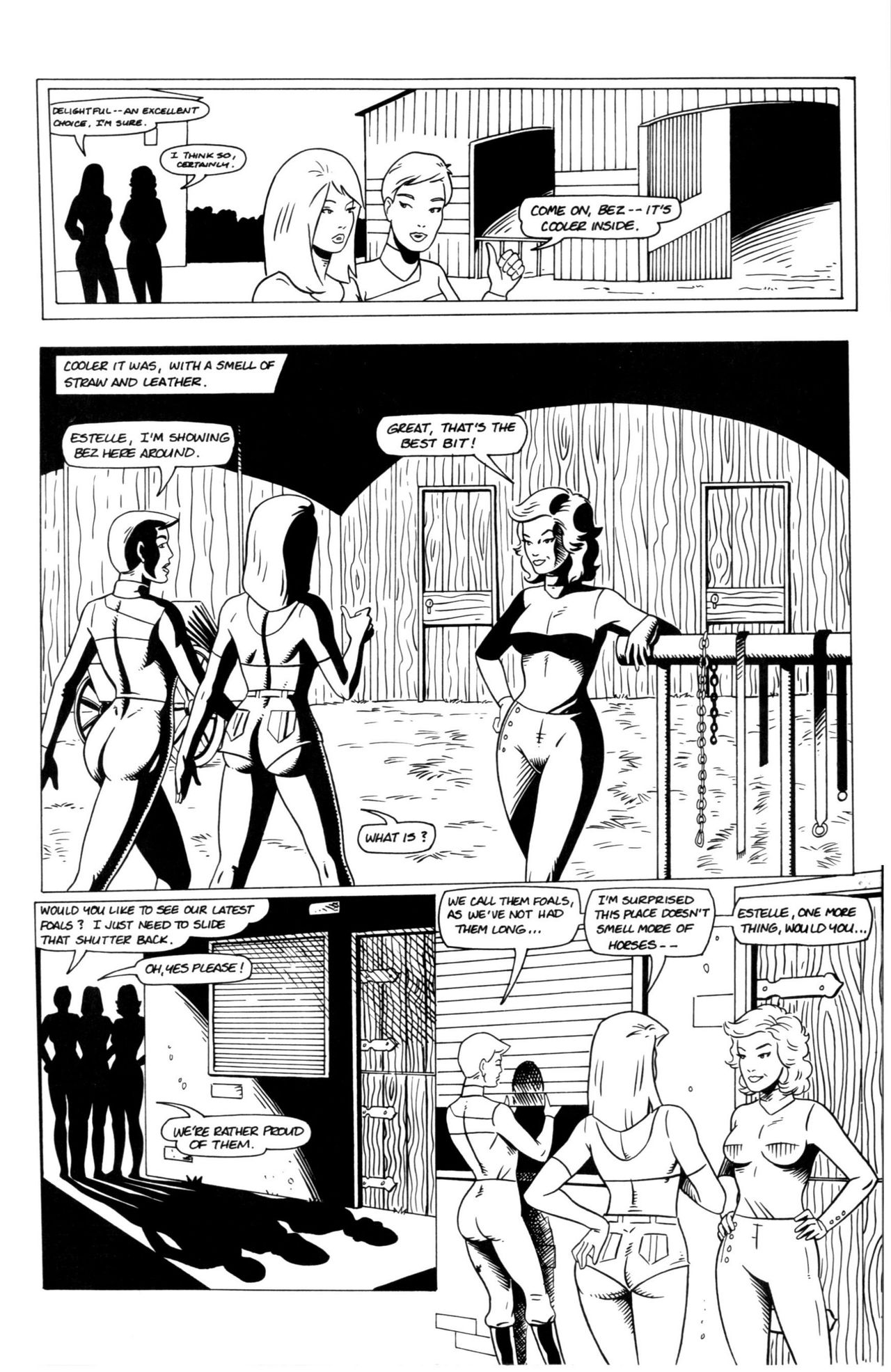 Sabina - Mistress of Escapes #8 page 5 full