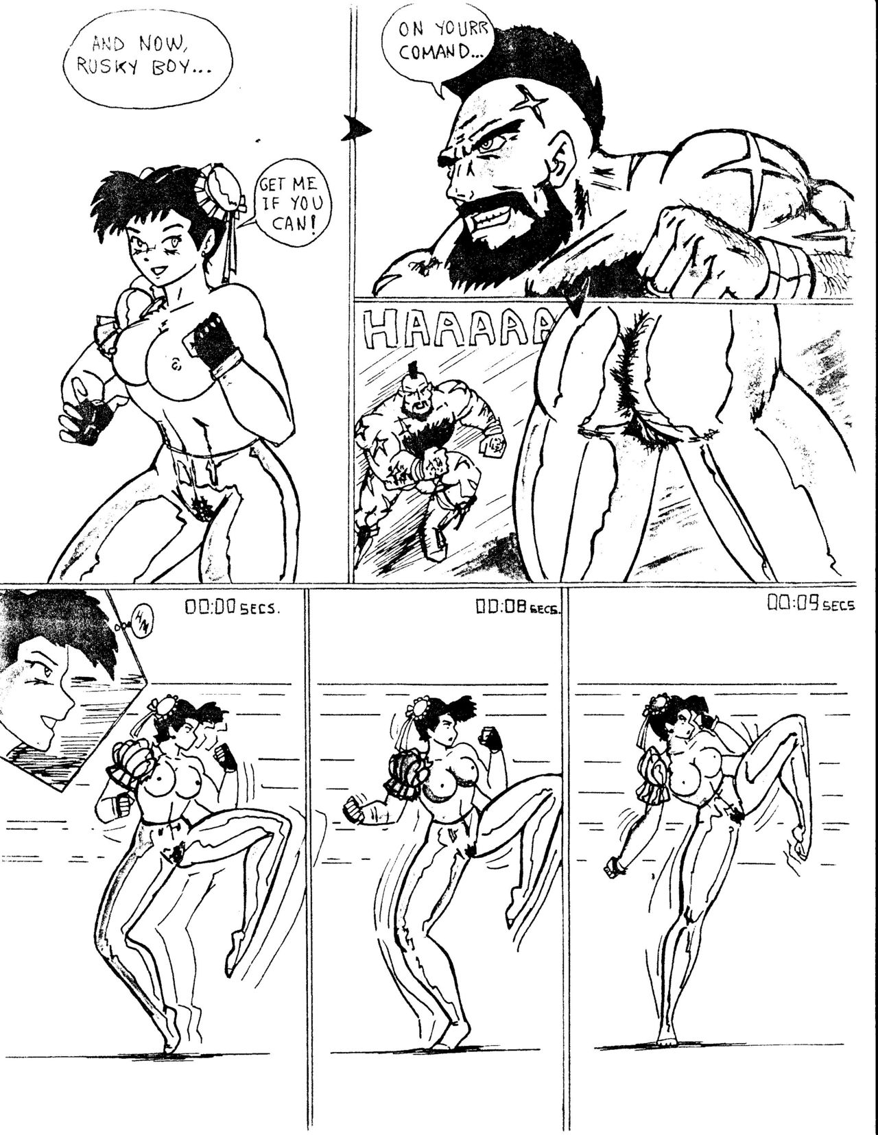 Chun-Li VS Zangief page 8 full