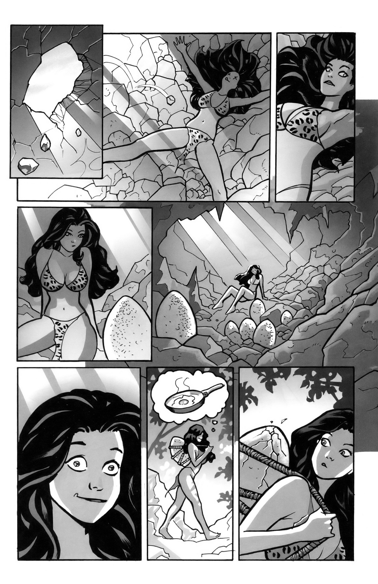Cavewoman: Jungle Jam 1 page 11 full