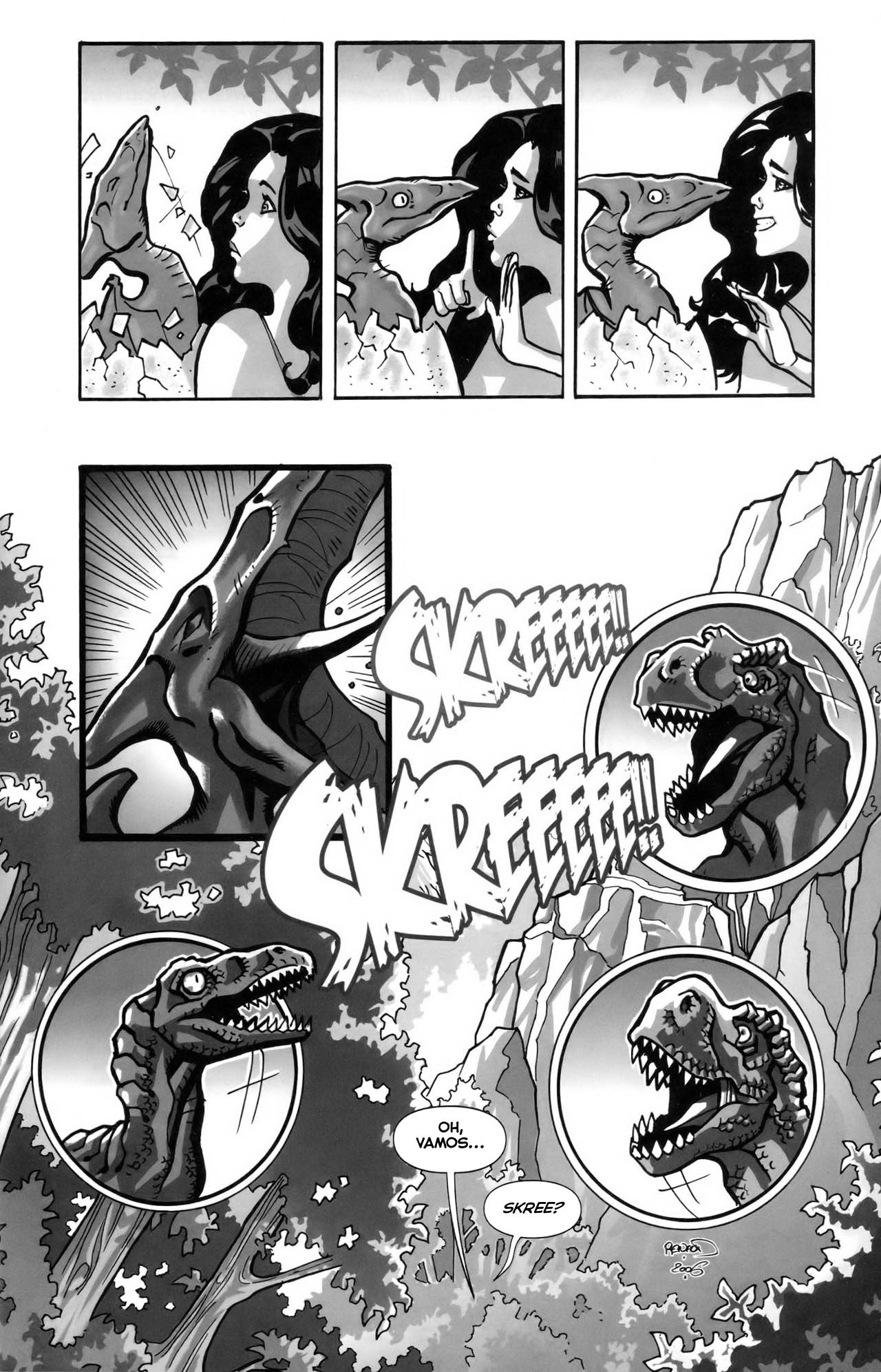 Cavewoman: Jungle Jam 1 page 12 full