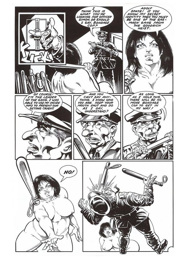 Bondage Cop - Too Many Nightsticks page 11 full