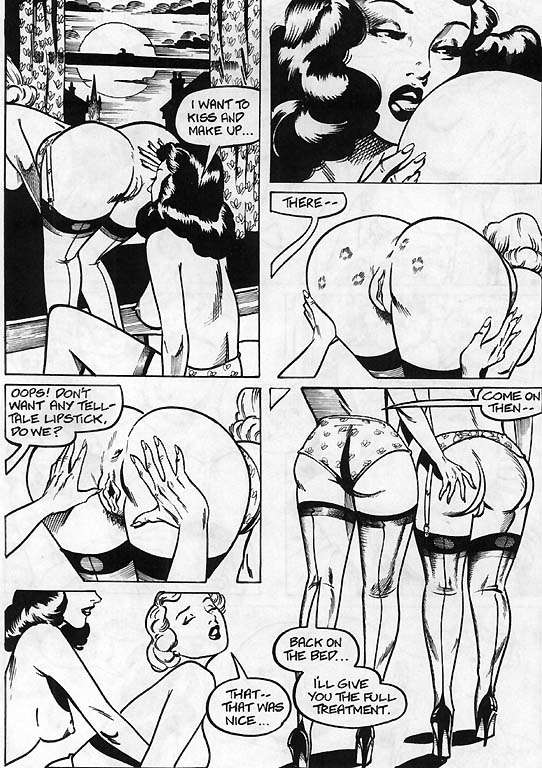 2 Hot Girls on A Hot Summer Night page 10 full