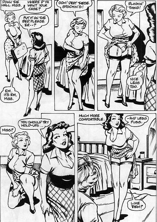 2 Hot Girls on A Hot Summer Night page 5 full