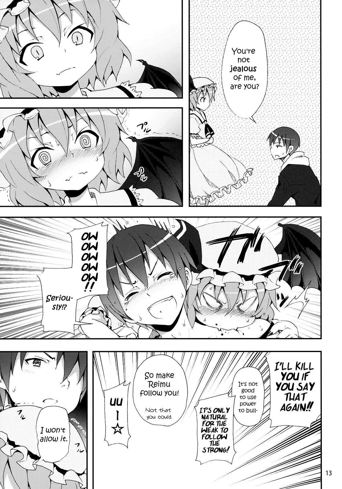 Remilia kara no Chousenjou | Remilia's Challenge page 12 full