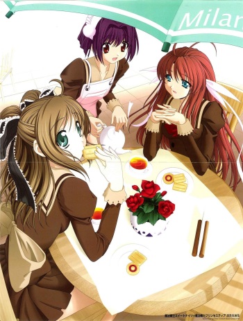Mahou Senshi Sweet Knights + Mahou Senshi Princess Tear Choukyou Gengashuu cover