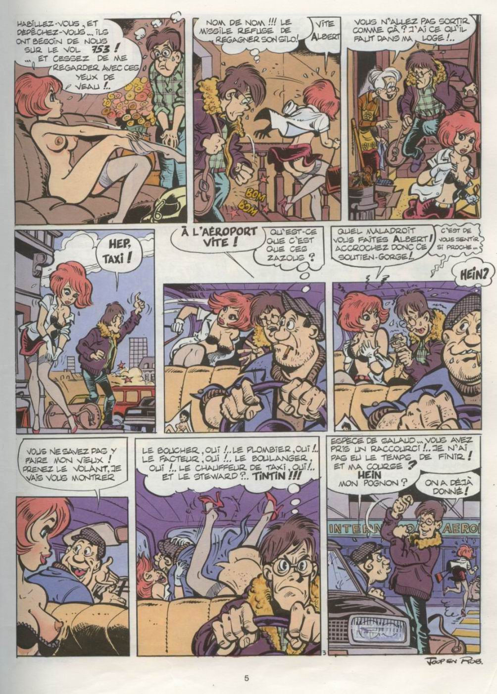 Nathalie la petite hôtesse page 5 full