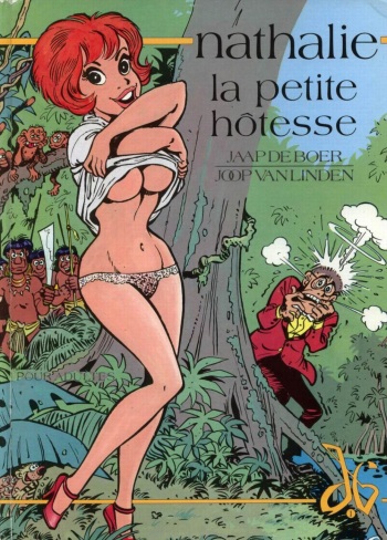 [Jaap De Boer, Joop Van Linden] Nathalie la petite hôtesse [French] cover