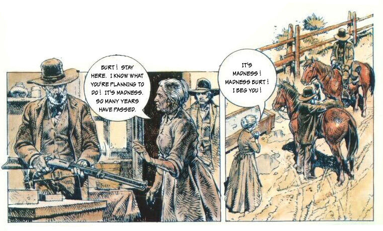 Sarah or The White Indian by Paulo Eleuteri Serpieri page 12 full