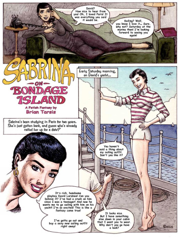 [Brian Tarsis] Sabrina on Bondage Island cover