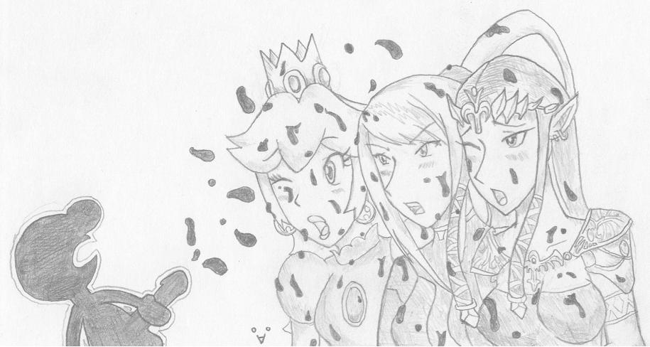 An assortment of Peach, Daisy, Rosalina, and Samus Pictures page 12 full
