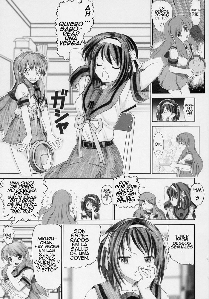 Migurui 2 - Ryoumiya Haruhi no Soushitsu | La Perdida de Haruhi page 3 full