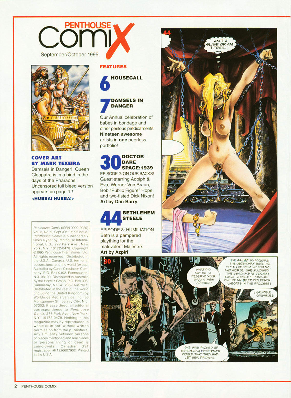 Penthouse Comix 9 page 3 full