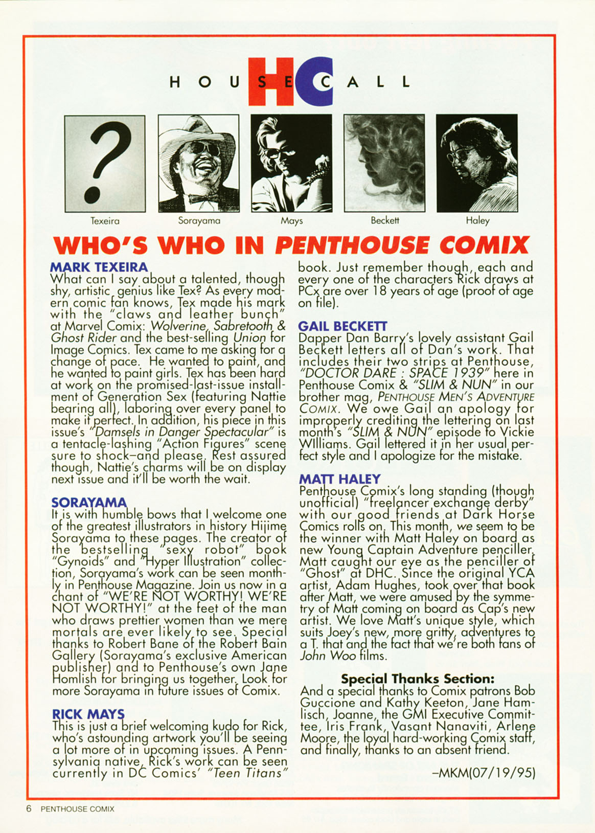Penthouse Comix 9 page 6 full