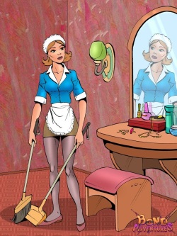 Set 63 - Threesome bondage with housemaid