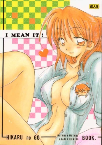 I MEAN IT! (Hikaru No Go) cover