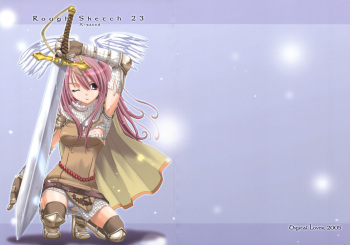 (SC26) [Digital Lover (Nakajima Yuka)] ROUGH SKETCH 23 (Ragnarok Online‎) [German] [gu-de-handarbeit] cover