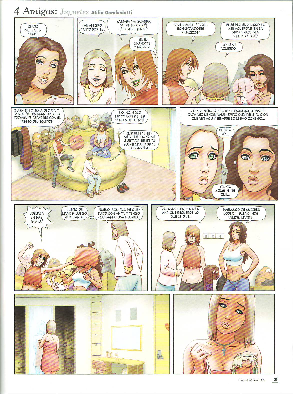 Kiss comix 179 page 3 full