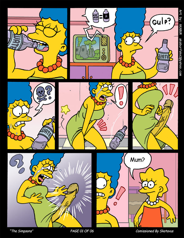 The Simpsons page 1 full