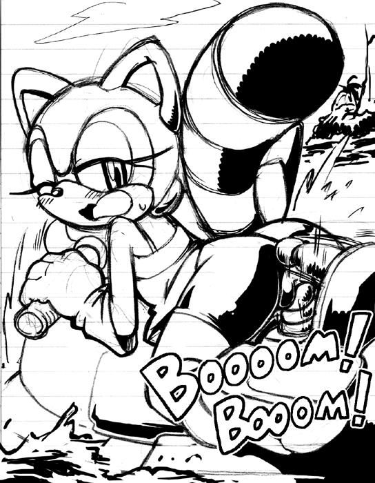 Large Sonic Collection- Marine the Raccoon page 9 full
