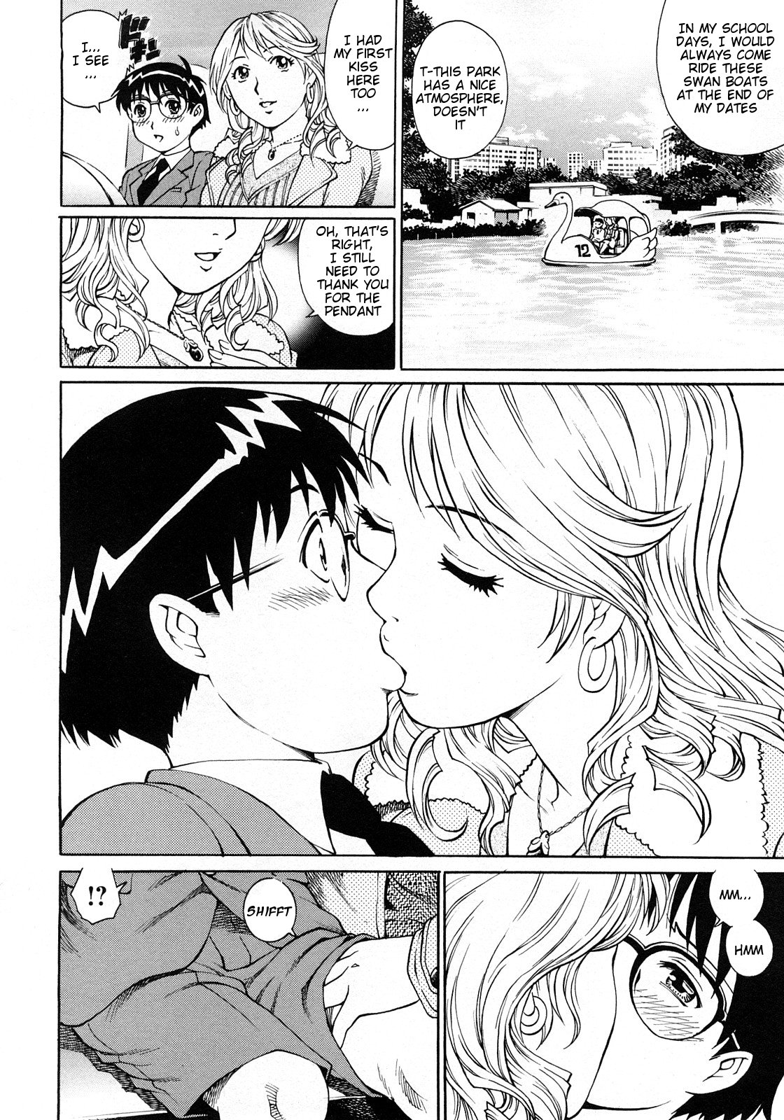 Shotaiken wa Tomodachi no Mama to | His First Time Was With His Friend's Mother page 8 full