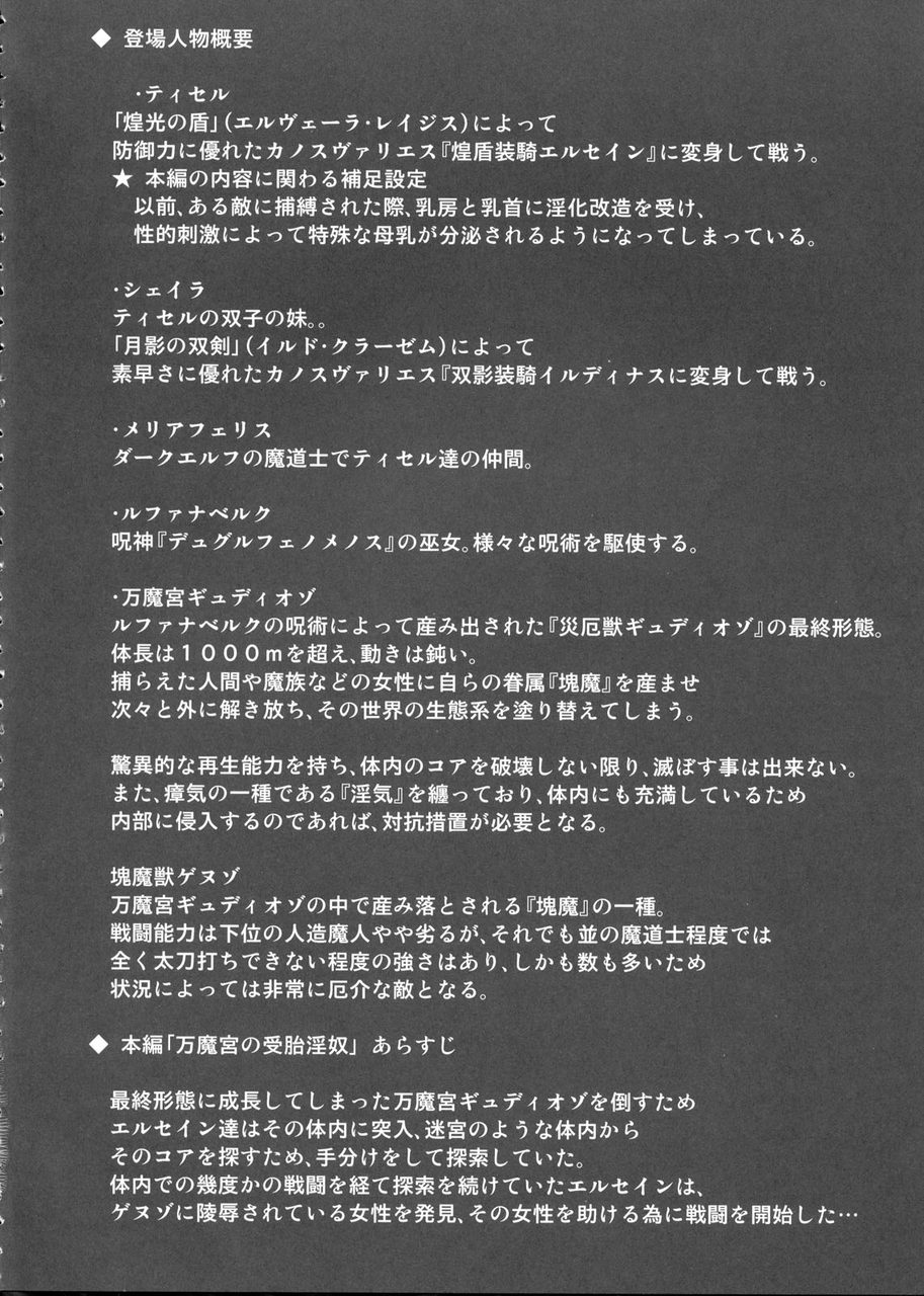 Shield Knight Elsain Vol. 7 "Pandemonium no Jutai Indo" -mating slave in pandemonium- page 3 full