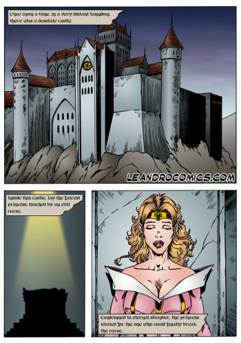 [Leandro Comics] Sleeping Beauty cover
