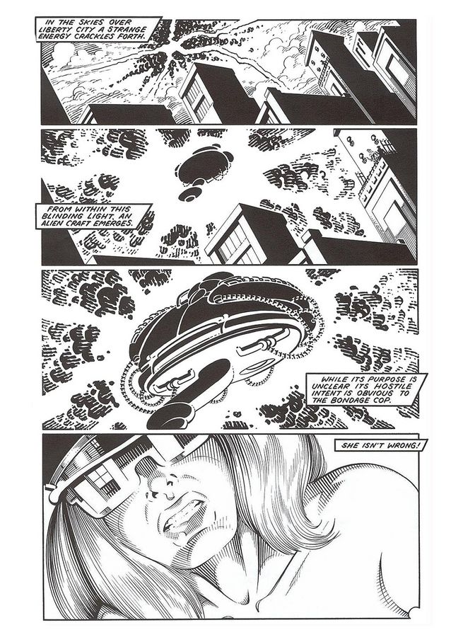 Bondage Cop - Attack of The Zenax Robots page 3 full