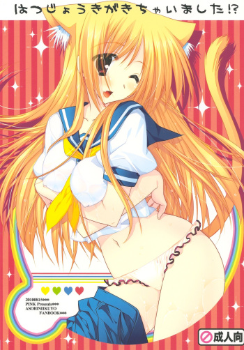 (C78) [PINK (Araiguma)] Hatsujouki ga Kichaimashita !? (Asobi ni Ikuyo!) [English] [FapWorthy] cover