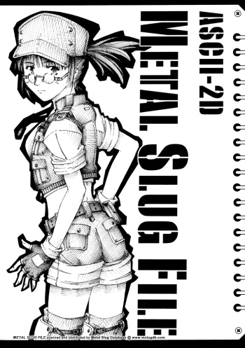 (C65) [ASCII-2D METAL SLUG THREAD (Various)] ASCII-2D METAL SLUG FILE (Metal Slug) cover