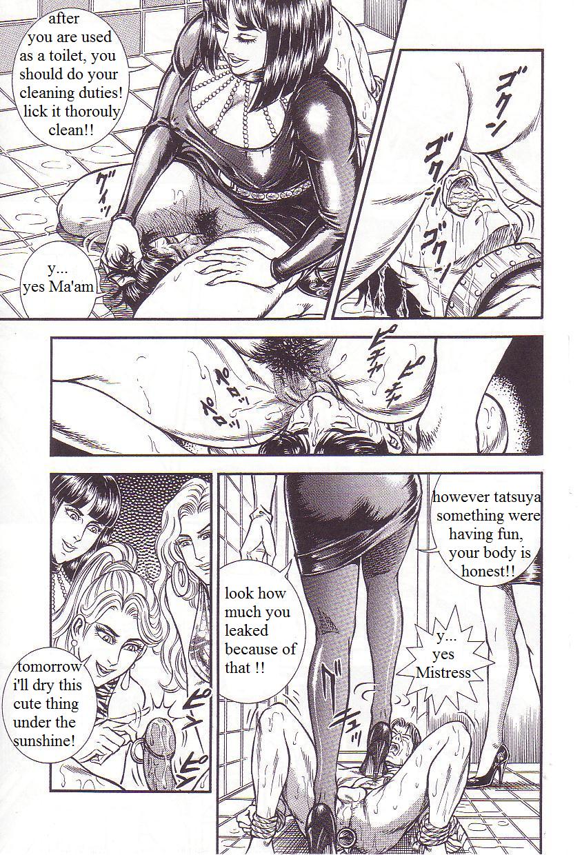Dorei Muko Tatsuya no Henreki Ch. 2 - Kougyaku Koukaigi | The Slave Husband Ch. 2 - Anus Bullying Sea Voyage page 11 full
