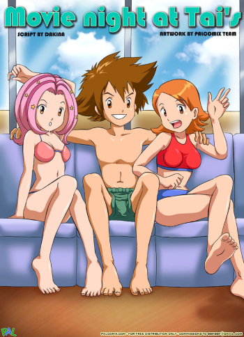 [Palcomix] Movie night at Tai's (Digimon) [German] {Sokarius} cover