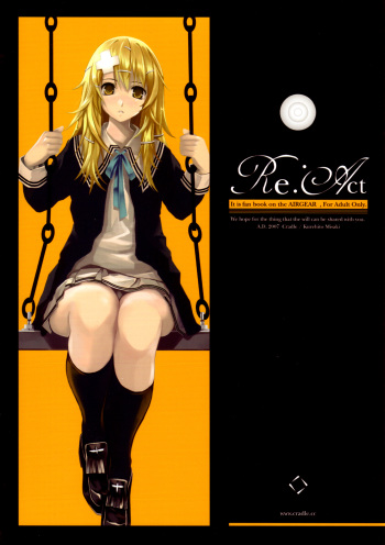 (SC36) [Cradle (Misaki Kurehito)] Re:Act (Air Gear) [English] cover