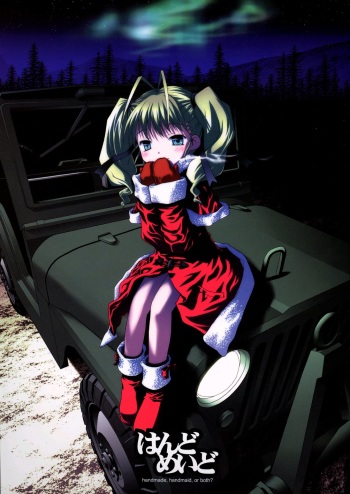 (C65) [Mc Nail Koubou (Cloth Tsugutoshi)] HANDO MEIDO handmade, handmaid, or both? cover