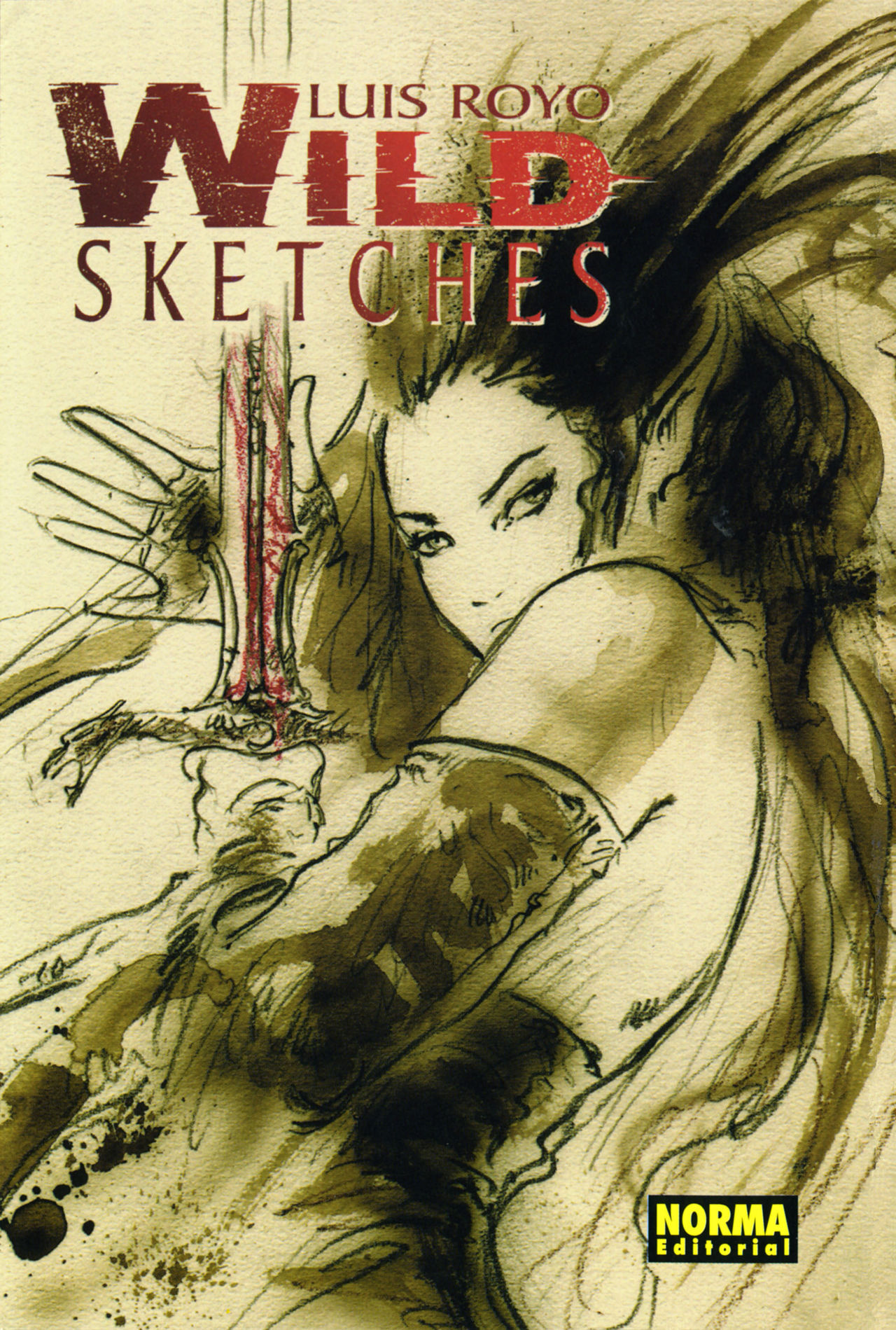 LUIS ROYO - Wild Sketches I Artbook page 1 full