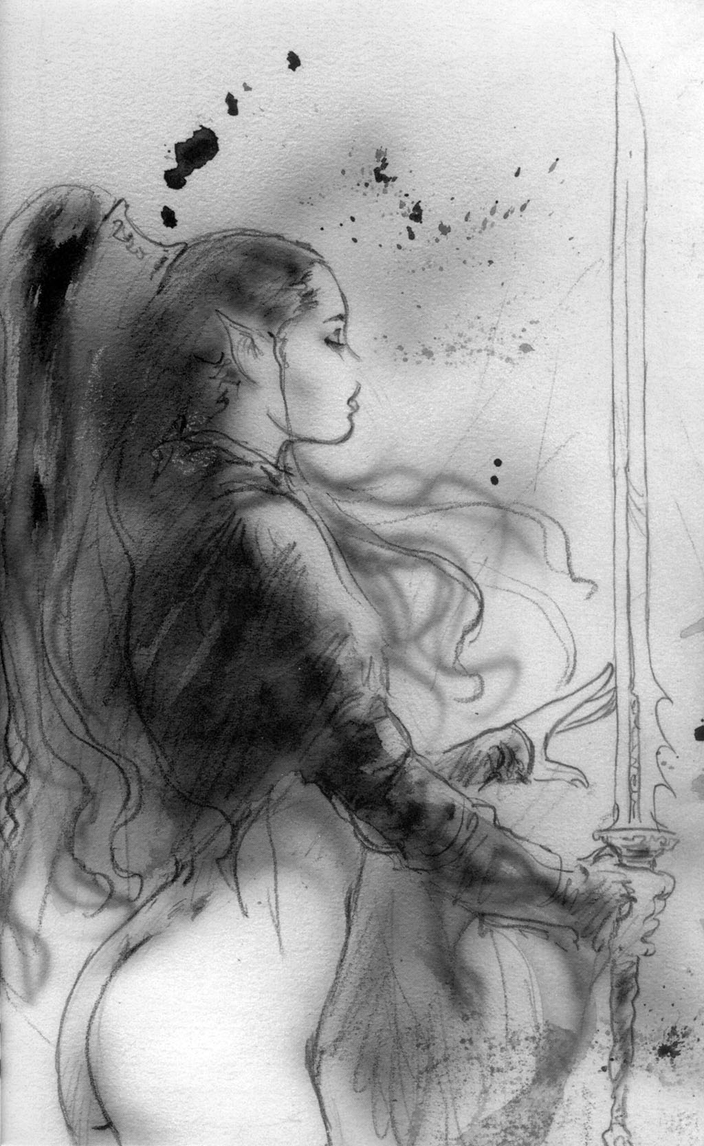 LUIS ROYO - Wild Sketches I Artbook page 12 full