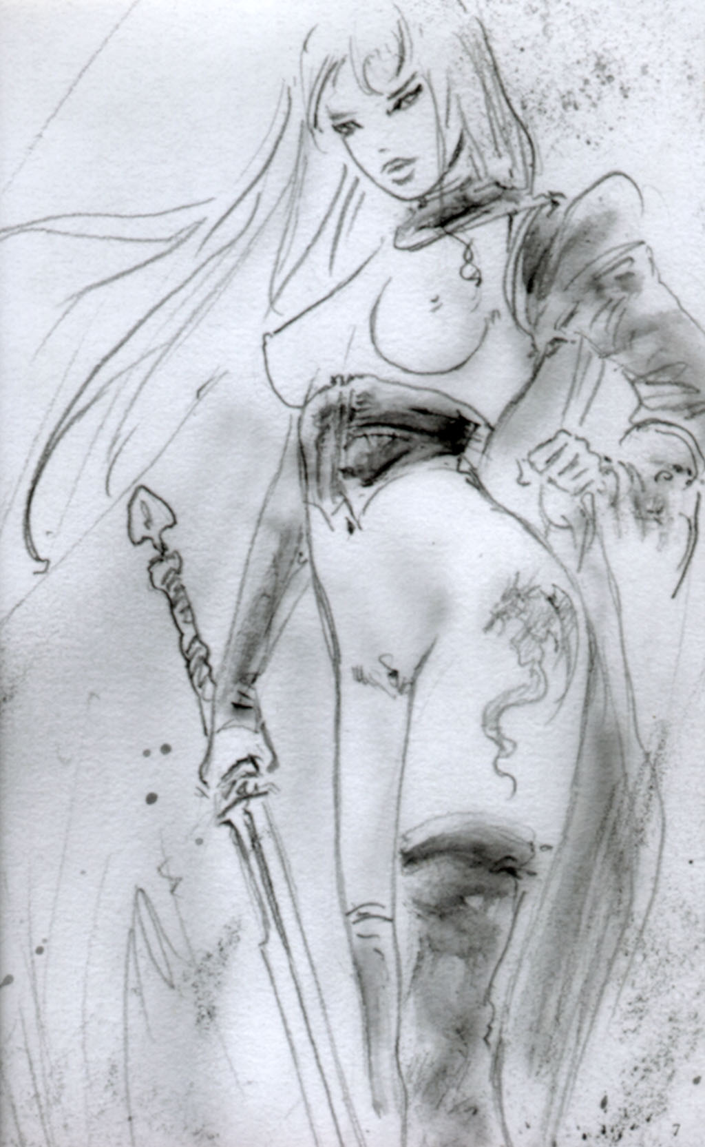 LUIS ROYO - Wild Sketches I Artbook page 8 full