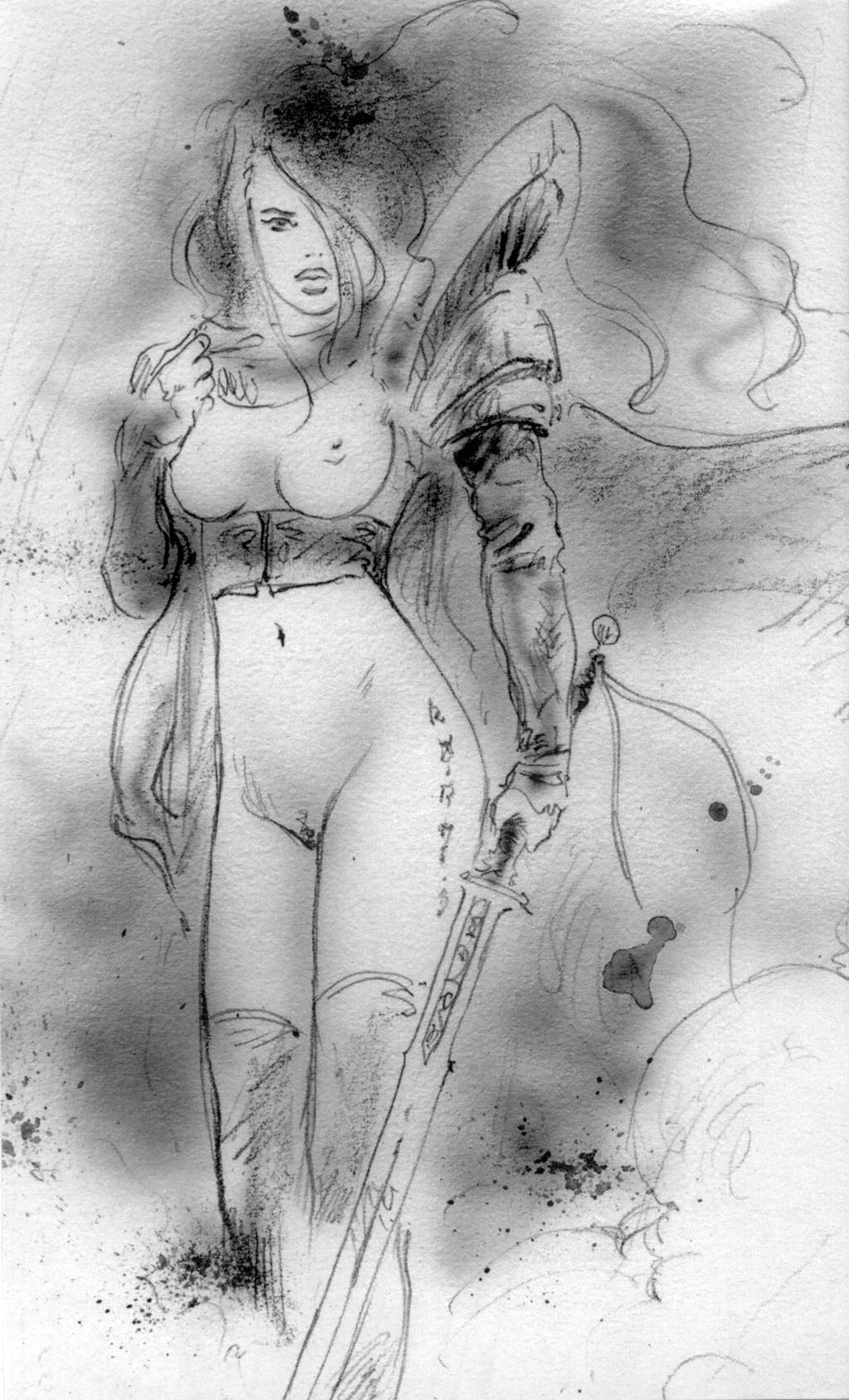 LUIS ROYO - Wild Sketches I Artbook page 9 full