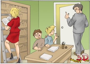 [Dennis the menace] Books are fun! cover